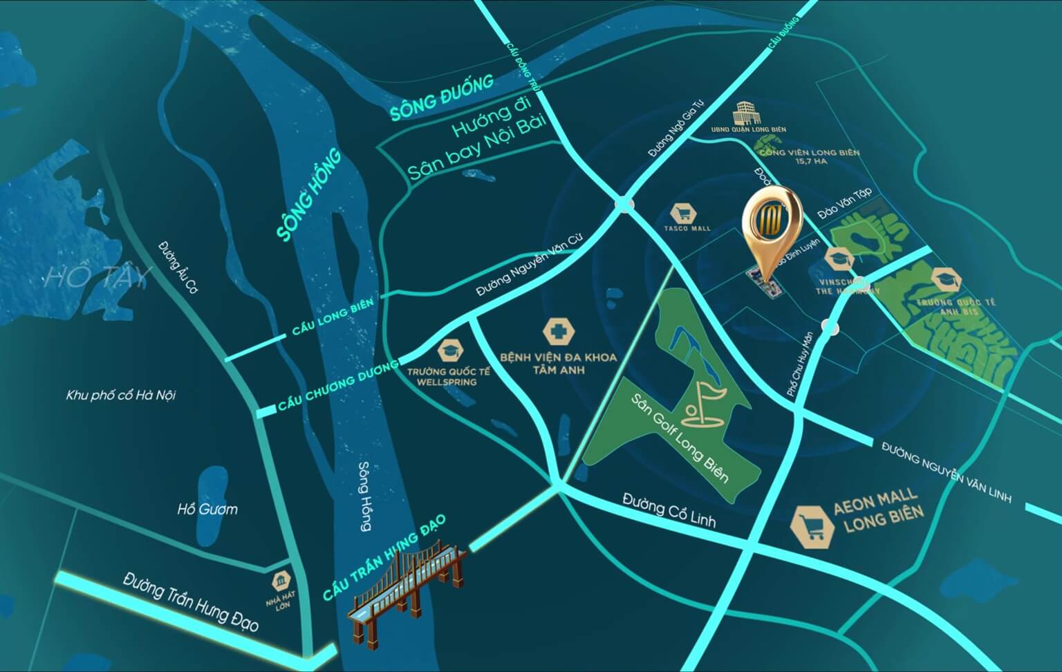 Đường đến Long Biên Central: Kết nối chiến lược, gia tăng giá trị sống