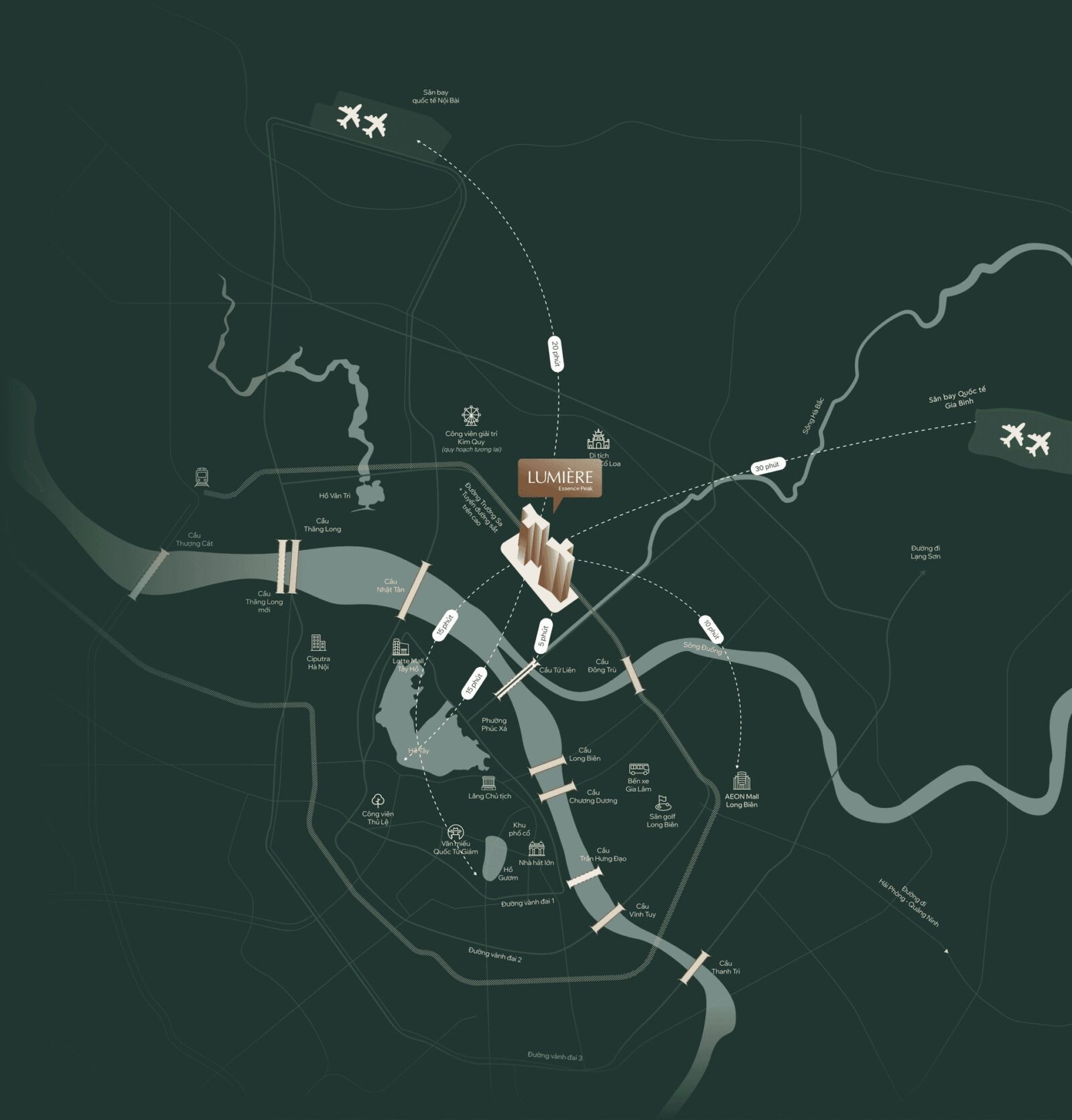Đường đến Lumière Essence Peak Global Gate Cổ Loa – Mạch kết nối nâng tầm giá trị sống