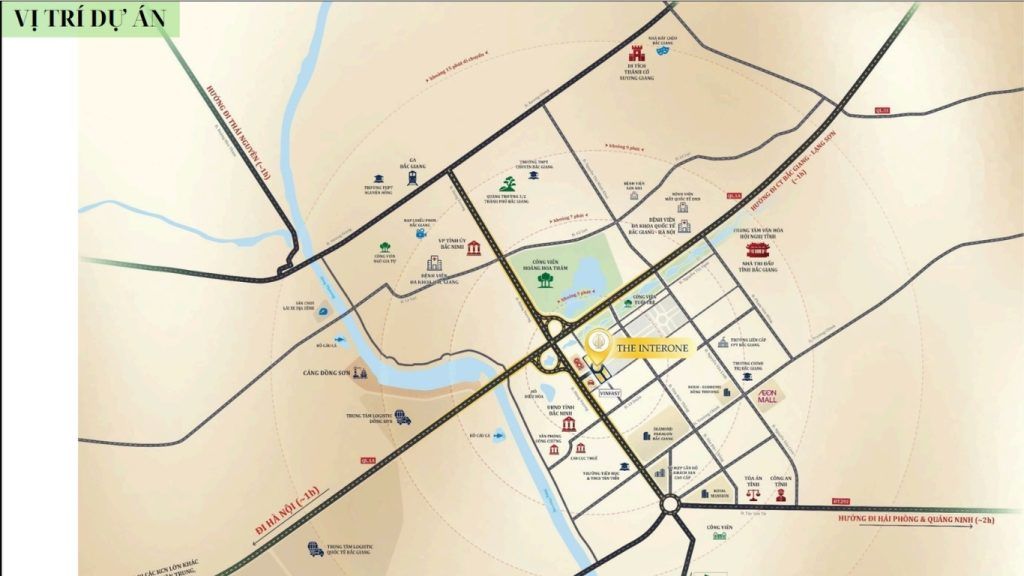 Tổng quan dự án The InterOne Bắc Giang