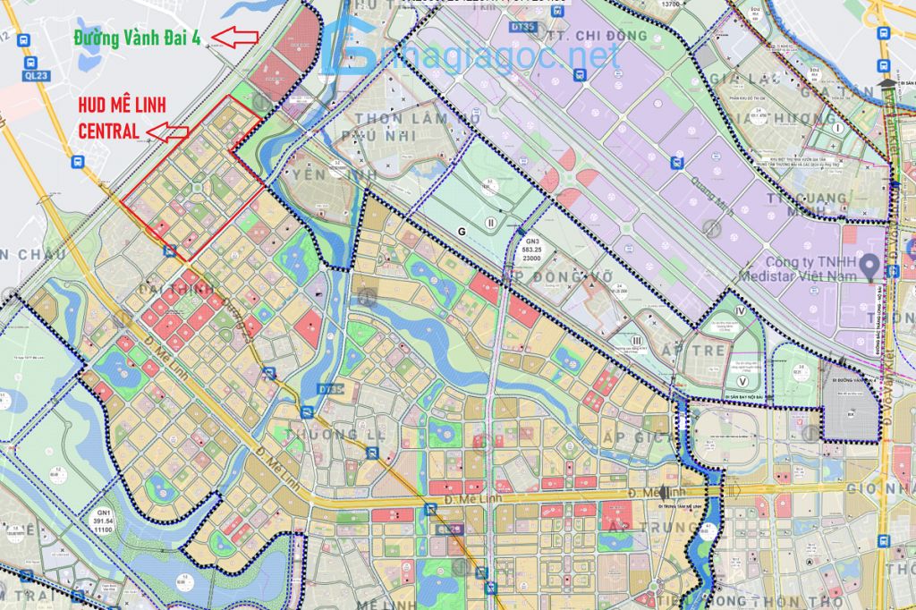 Tổng quan dự án HUD Mê Linh Central