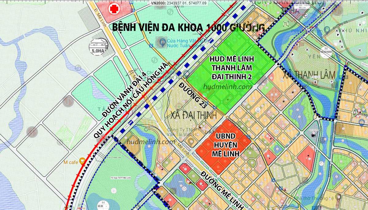 Tiềm năng đầu tư dự án HUD Mê Linh Central