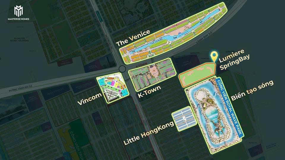 Tiềm năng đầu tư Masterise Lumiere SpringBay Ocean Park 2 Hưng Yên