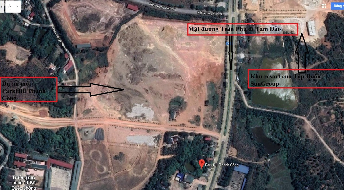 Đường đến Park Hill Thành Công thuận tiện từ trung tâm đô thị