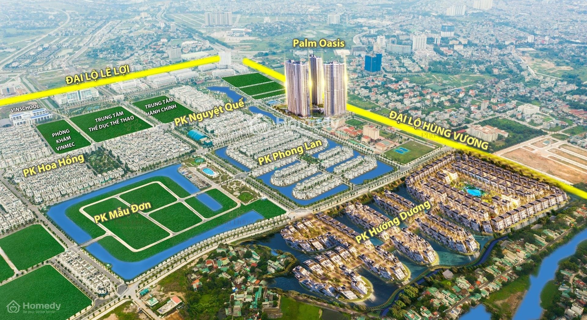 Bán căn hộ The Palm Oasis Vinhomes Star City 