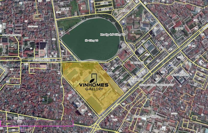 Vị trí Vinhomes Gallery