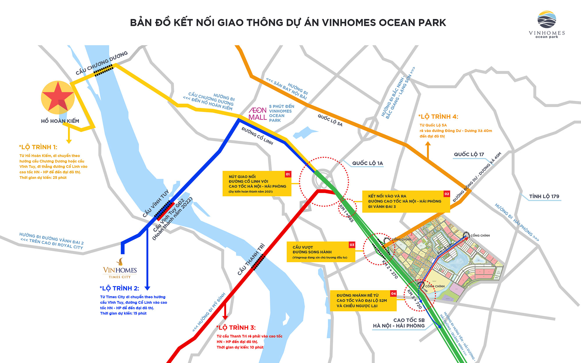 Vị trí The Beverly Vinhomes Ocean Park Gia Lâm