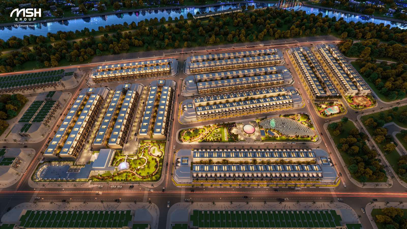 Cho thuê shophouse Milan KVG Mozzadiso