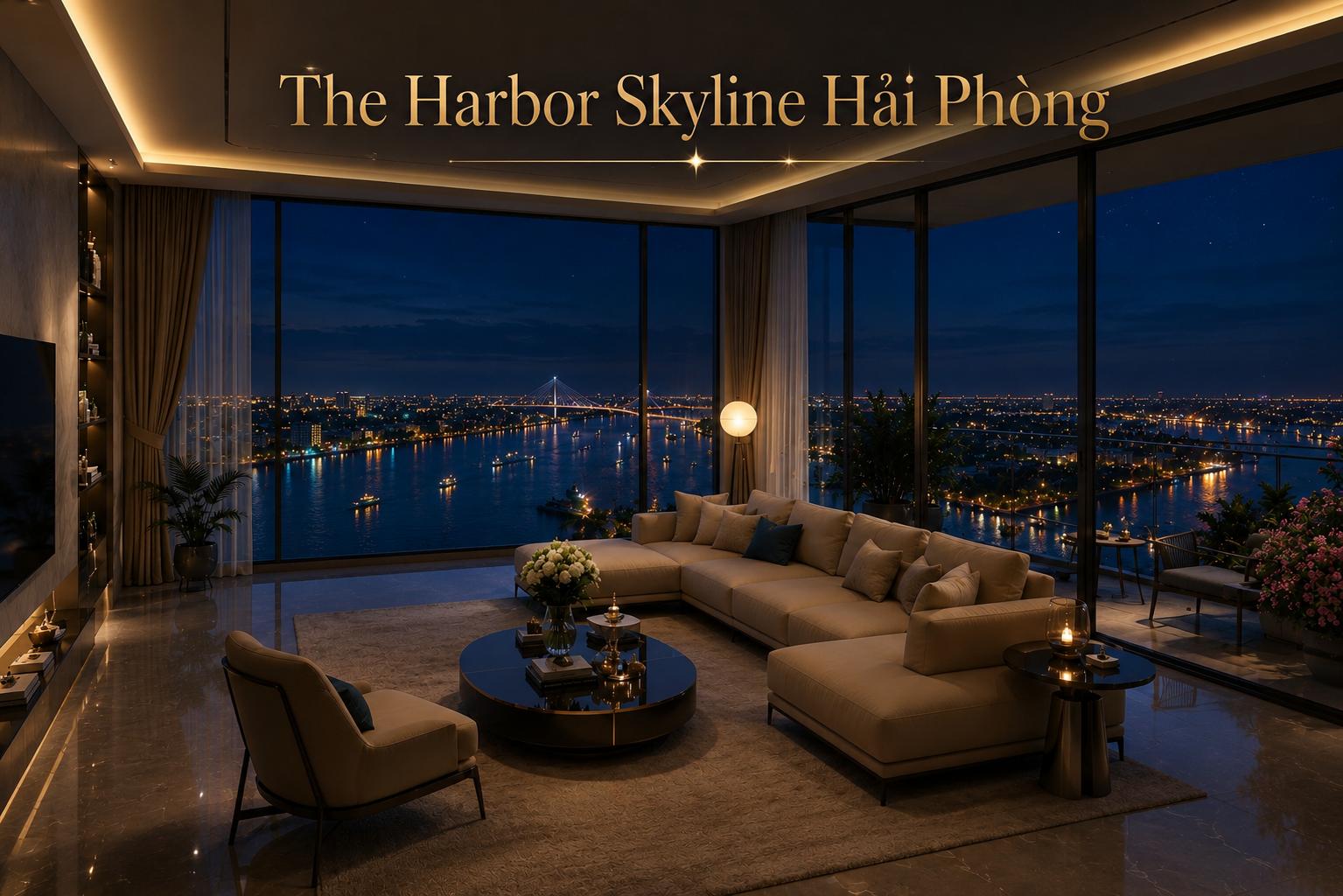 Nhà mẫu The Harbor Skyline và không gian trải nghiệm sống thượng lưu tại Vũ Yên