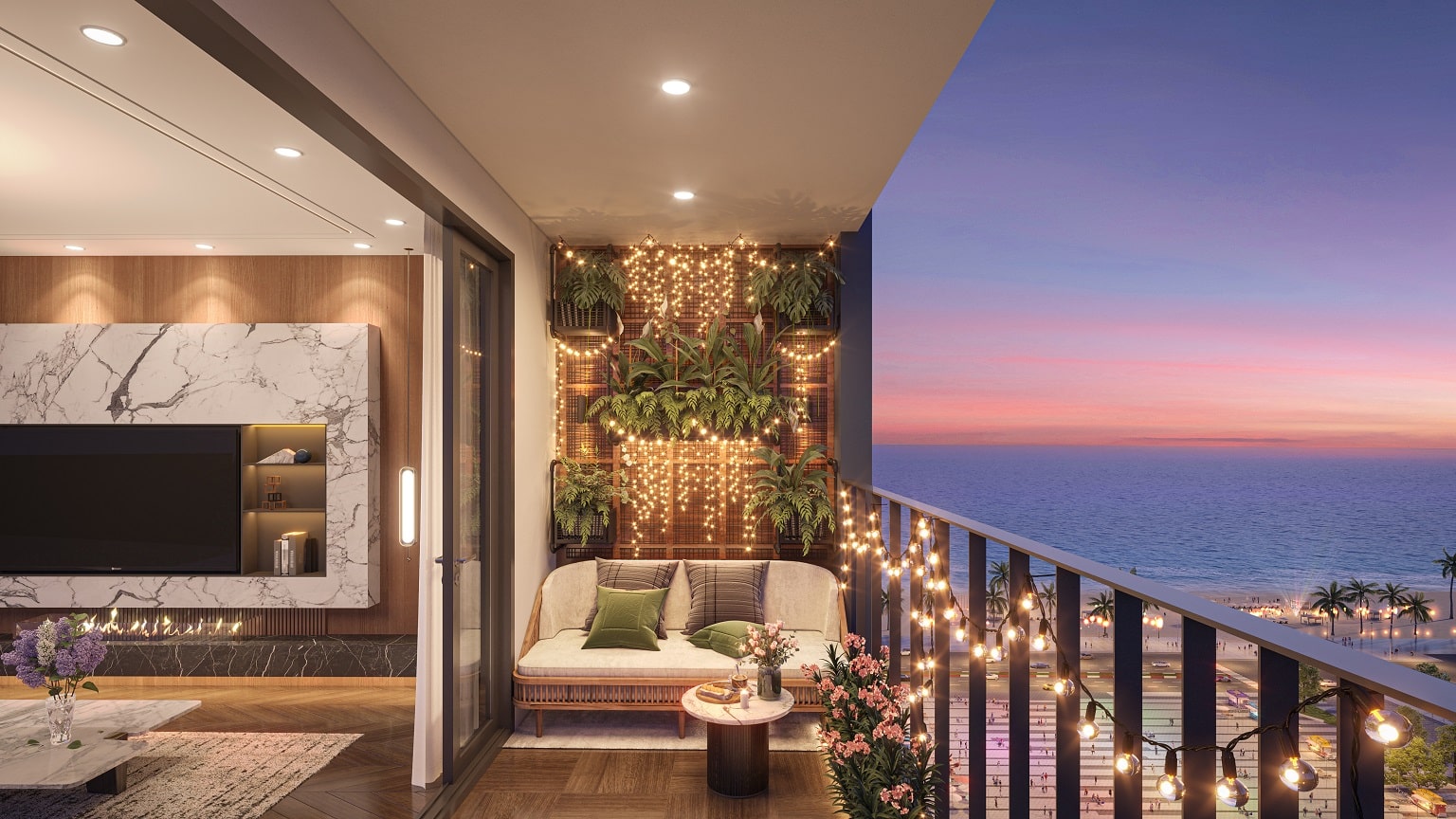 Cho thuê căn hộ 3 Phòng ngủ Sun Elite City 