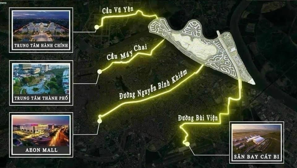 Vị trí vàng hiếm có của Vinhomes Royal Island – Liên kết giao thương toàn diện