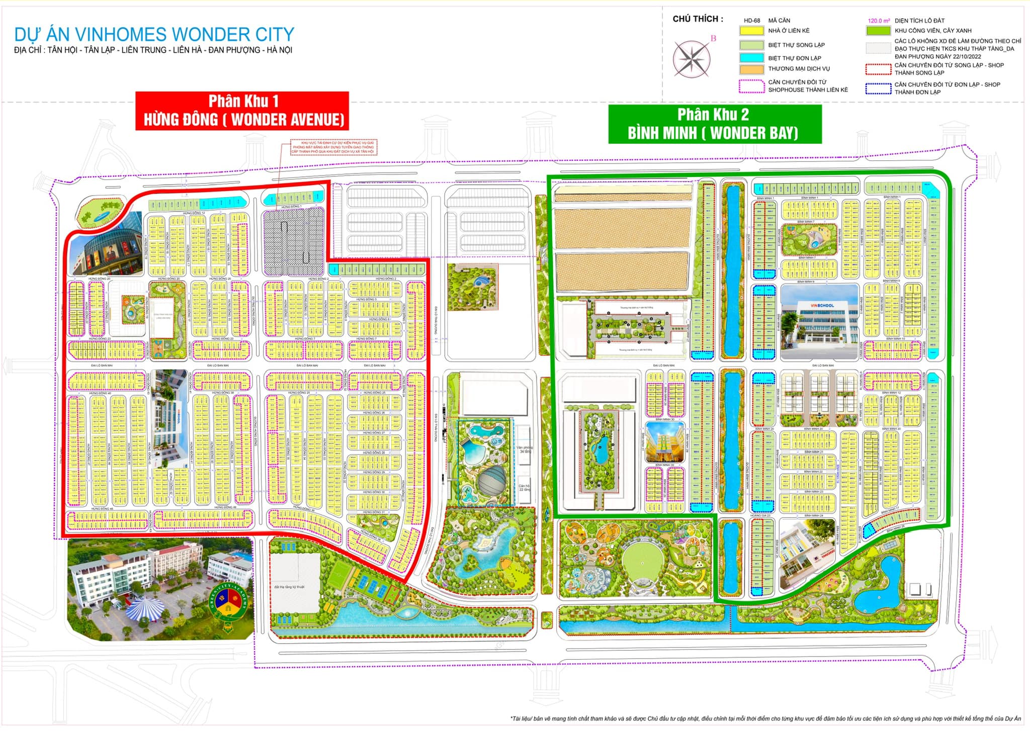 Bán biệt thự Hừng Đông (Wonder Avenue)
