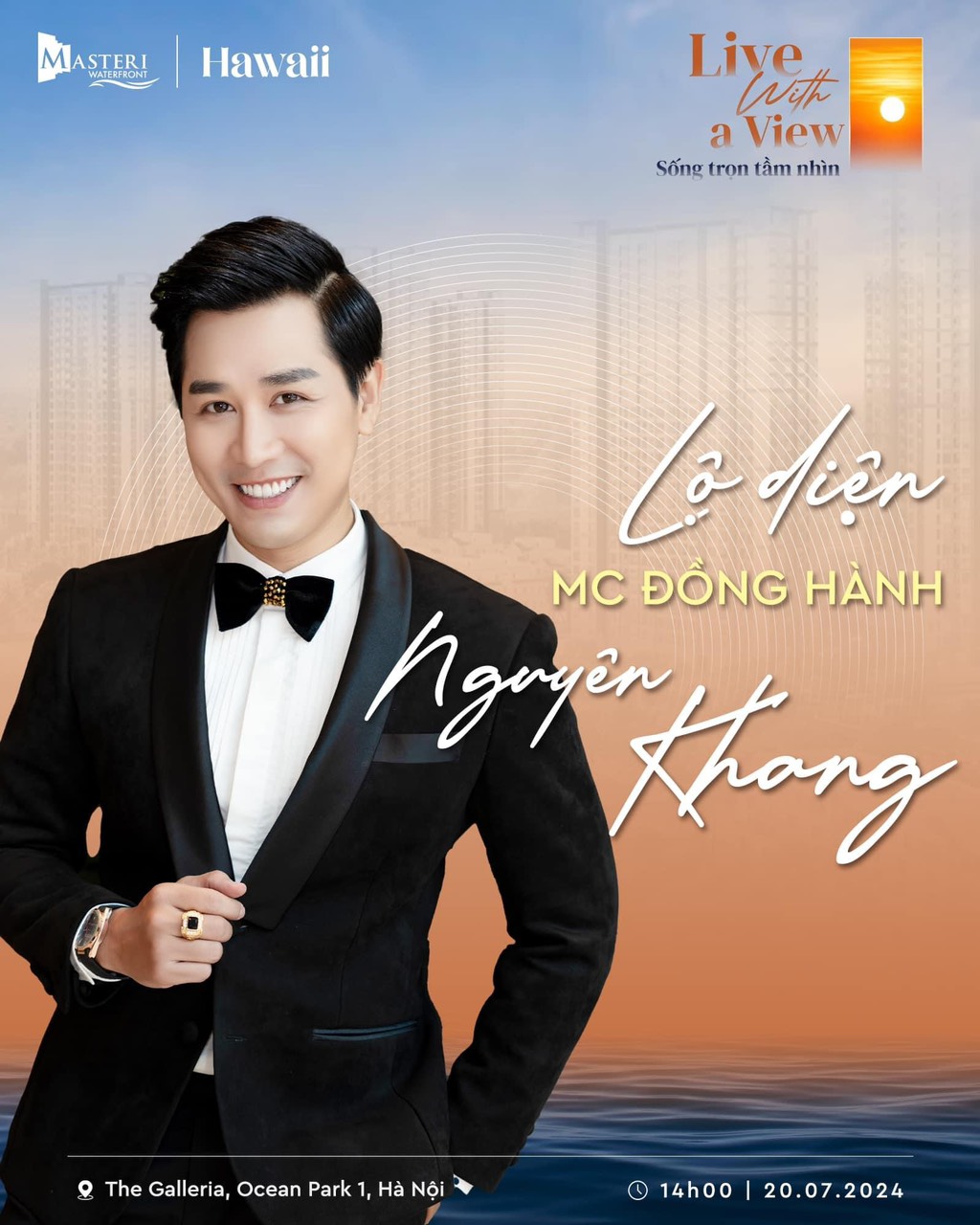 Sự kiện ra mắt tòa H3 - The Collection Masteri Waterfront - Live with a View