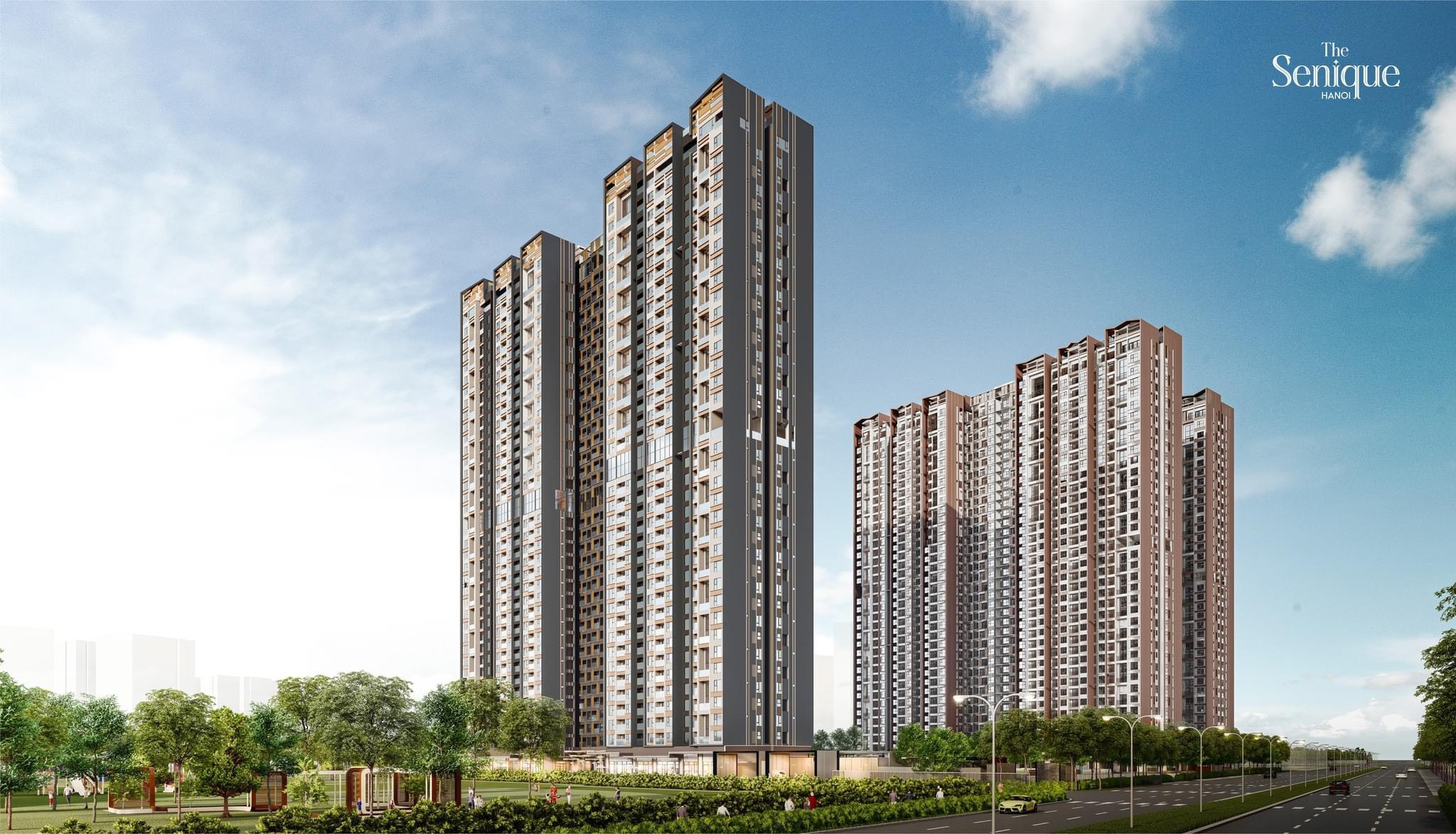 Các loại hình sản phẩm The Senique Hanoi