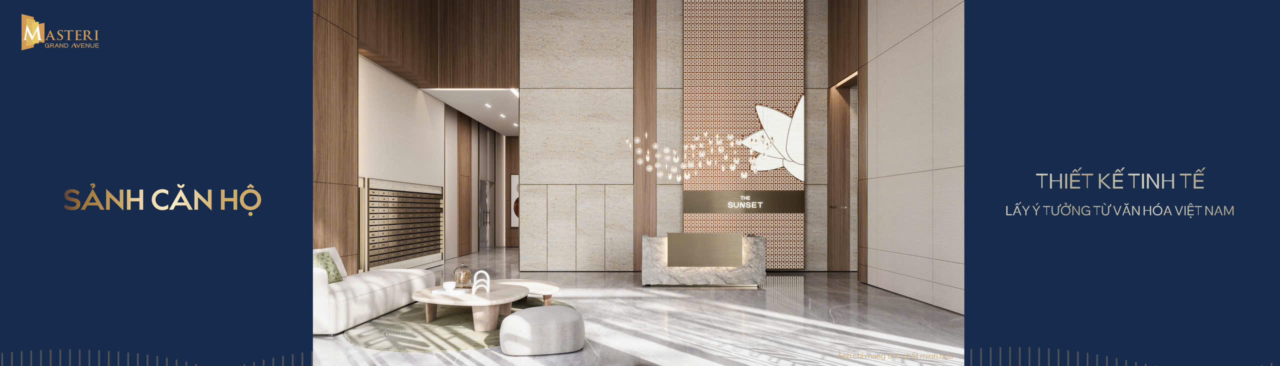 Thiết kế và tiêu chuẩn bàn giao tòa The Sunset Masteri Grand Avenue Cổ Loa
