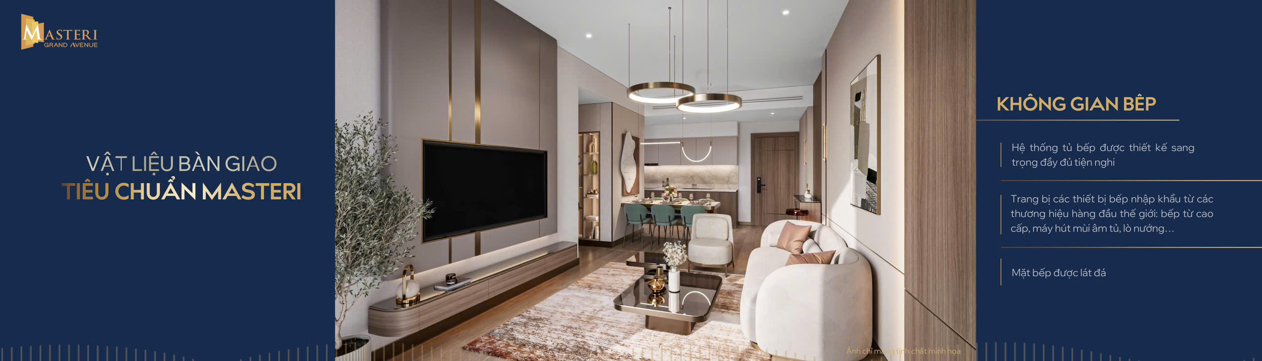 Thiết kế và tiêu chuẩn bàn giao tòa The Sunset Masteri Grand Avenue Cổ Loa