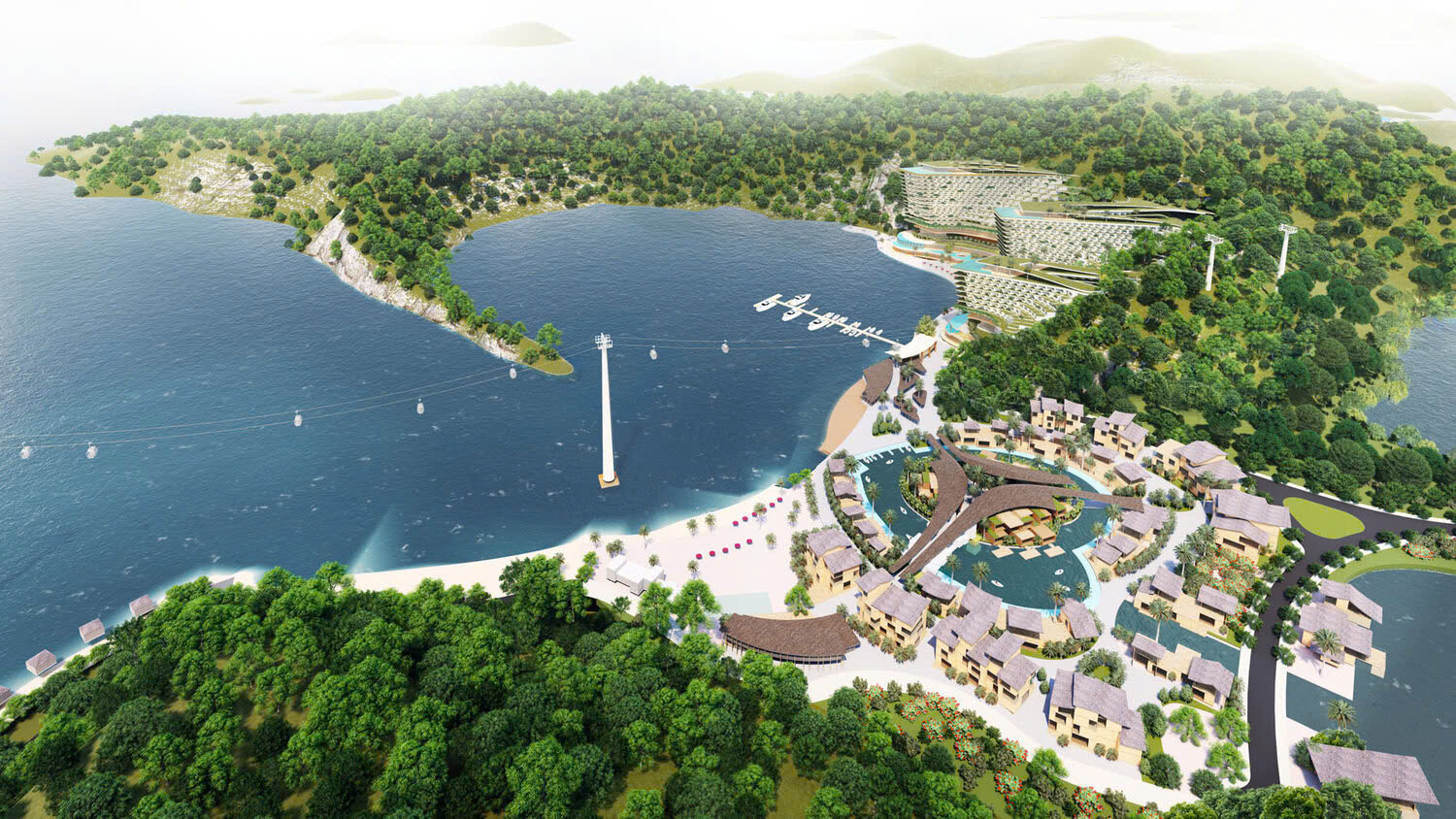 Tiến độ xây dựng Sun Cát Bà