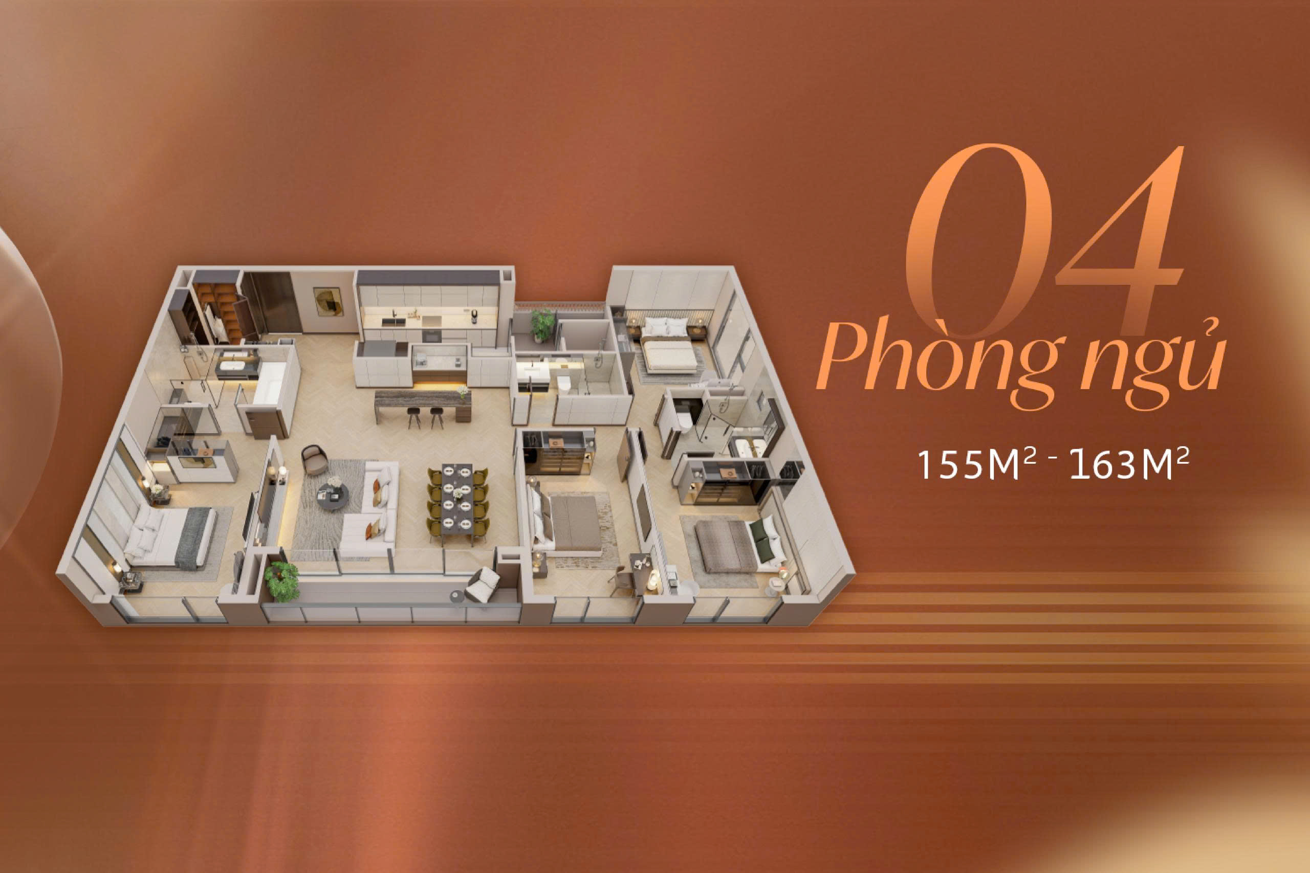 Khám phá không gian sống lý tưởng tại căn hộ 4 PN Long Biên Central