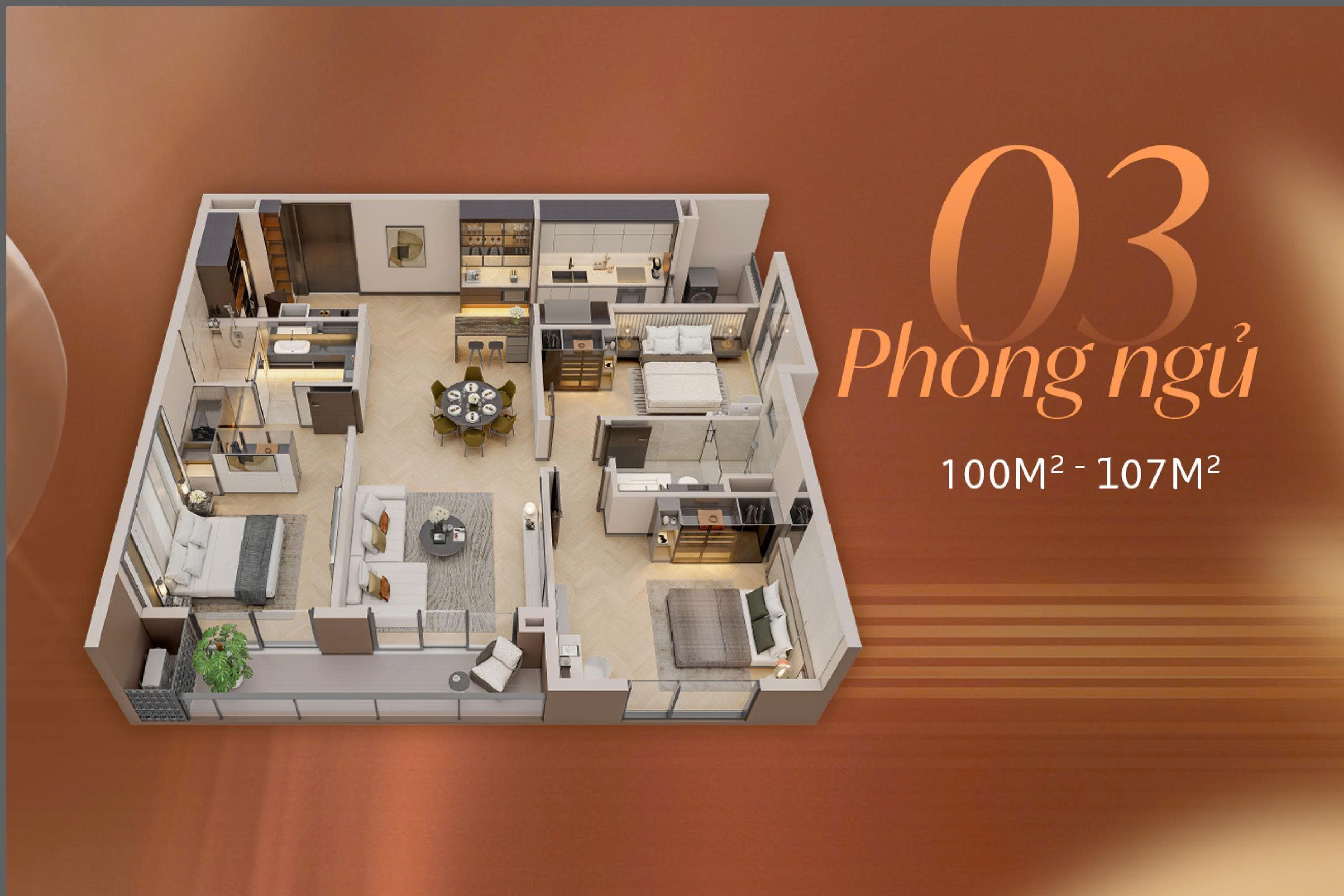CĂN HỘ 3PN LONG BIEN CENTRAL