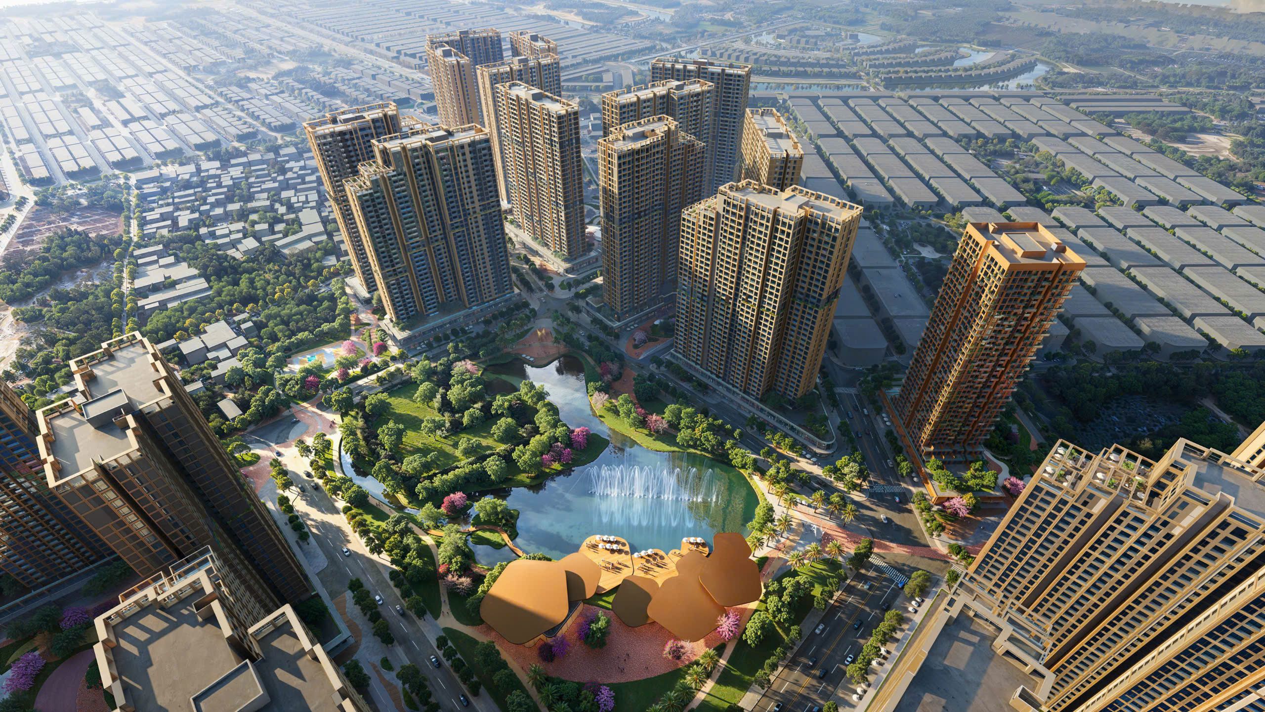 Đường đến The Parkland Imperia Ocean Park 2 thuận tiện từ trung tâm Hà Nội và vùng lân cận