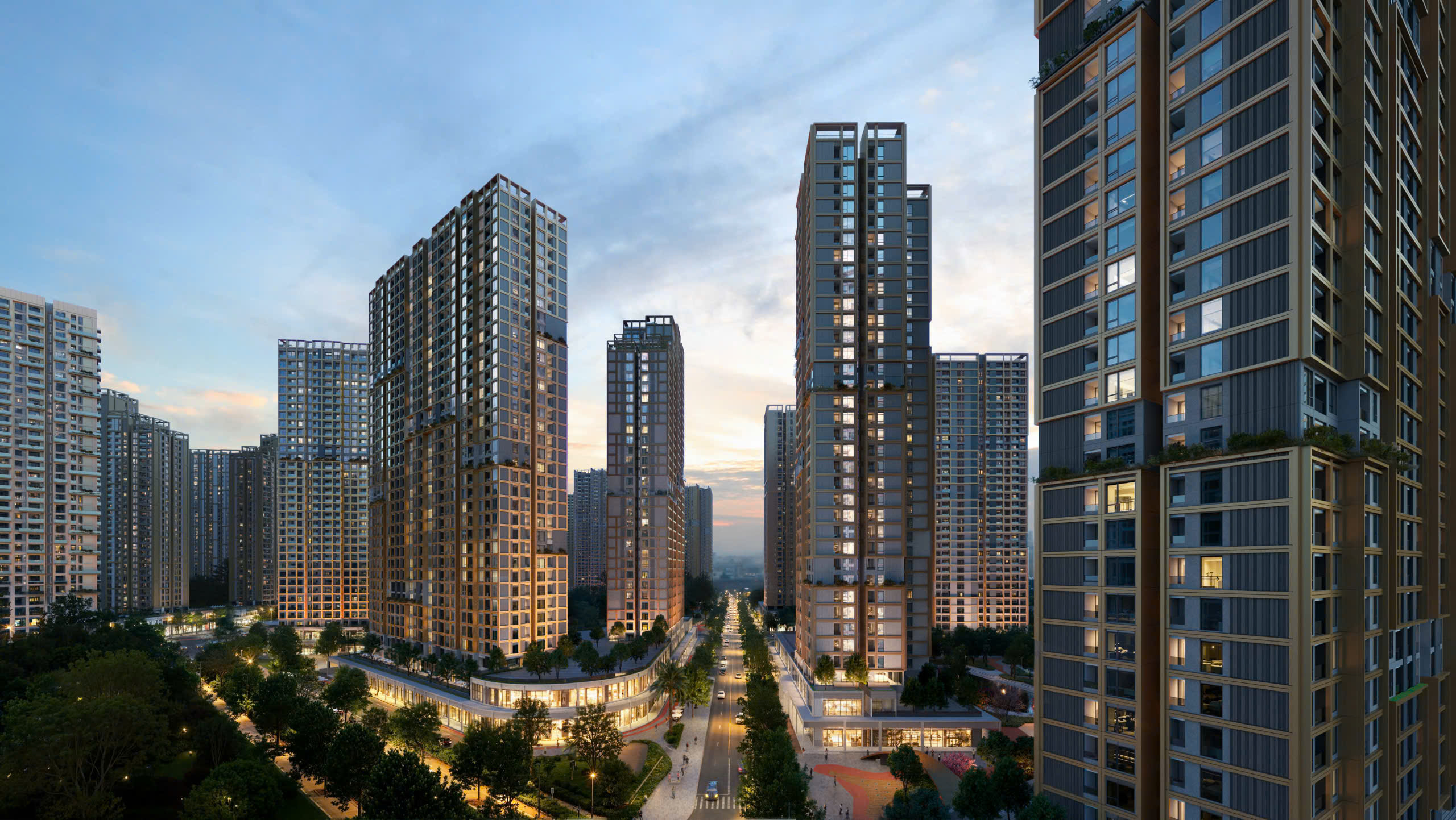 Giá bán chung cư The Parkland