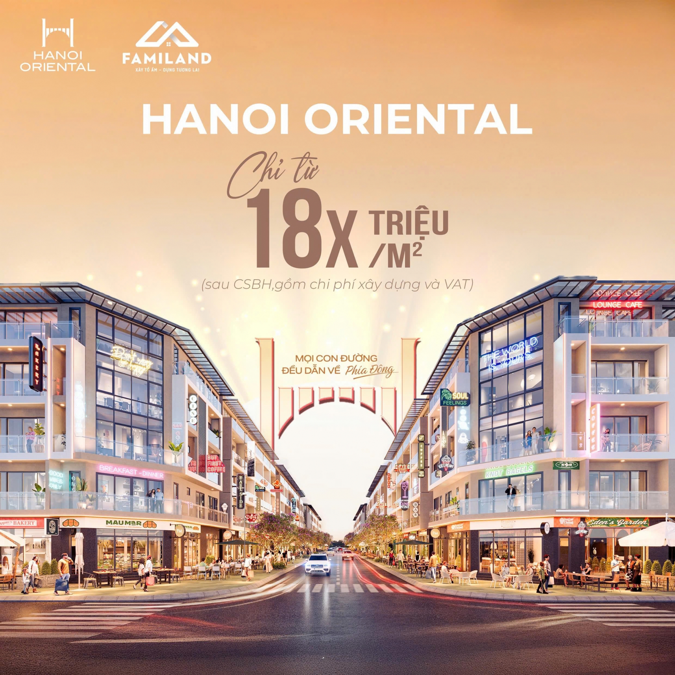 Giá bán Hanoi Oriental Gia Lâm 