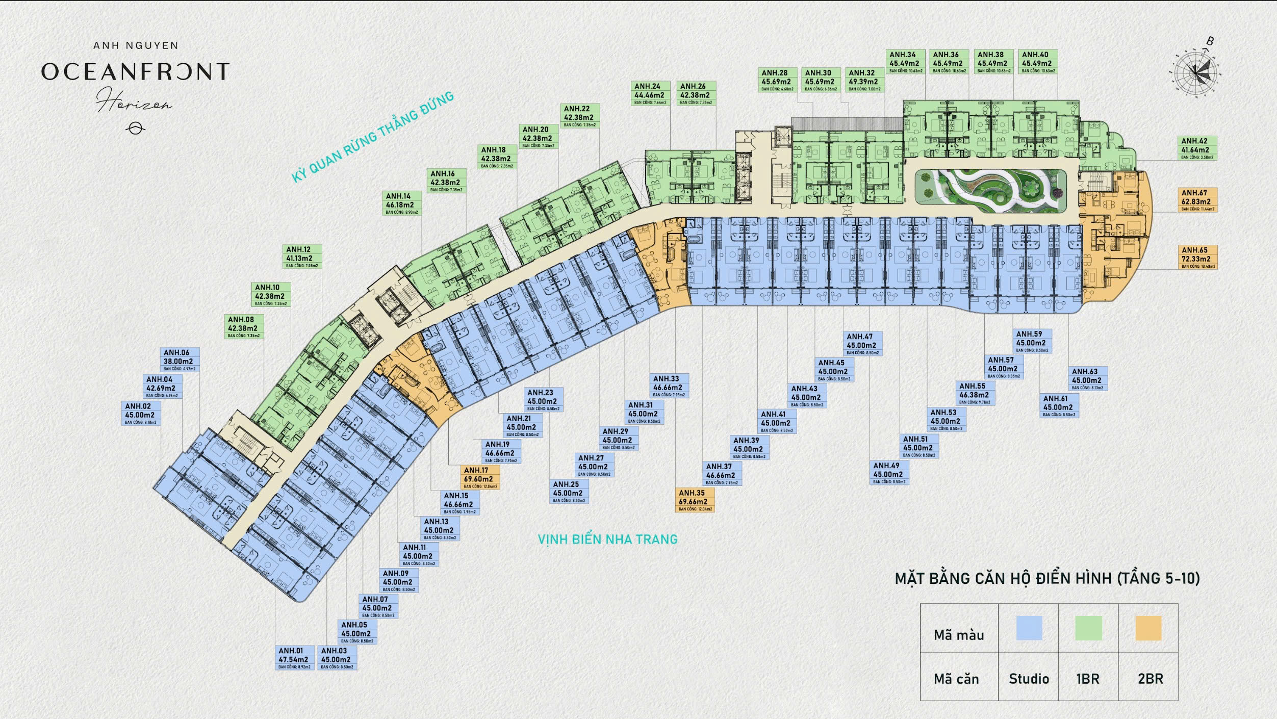 Thiết kế Anh Nguyen Ocean Front Horizon Nha Trang